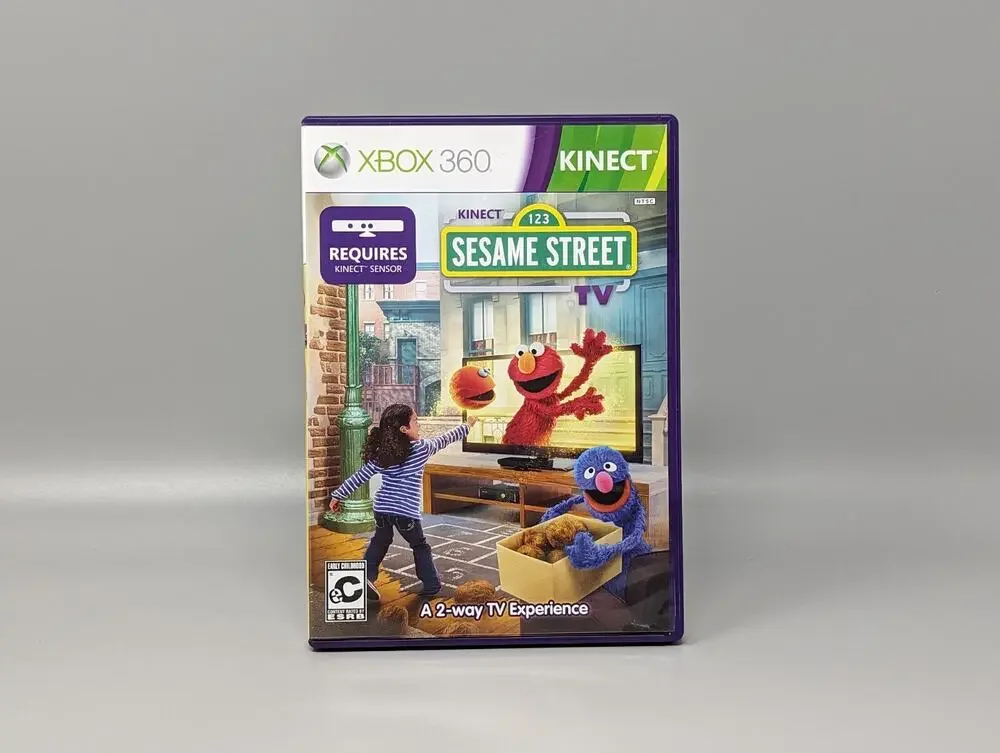 Sesame Street Season 1 Original Xbox 360 Replacement Case Only No Game